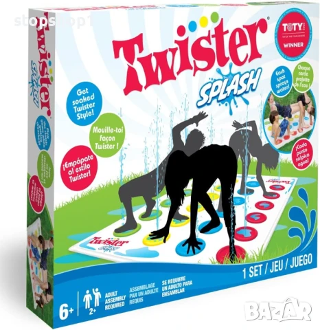 Hasbro Twister Splash – Летни играчки за деца 170х120 см , снимка 2 - Надуваеми играчки - 50738065