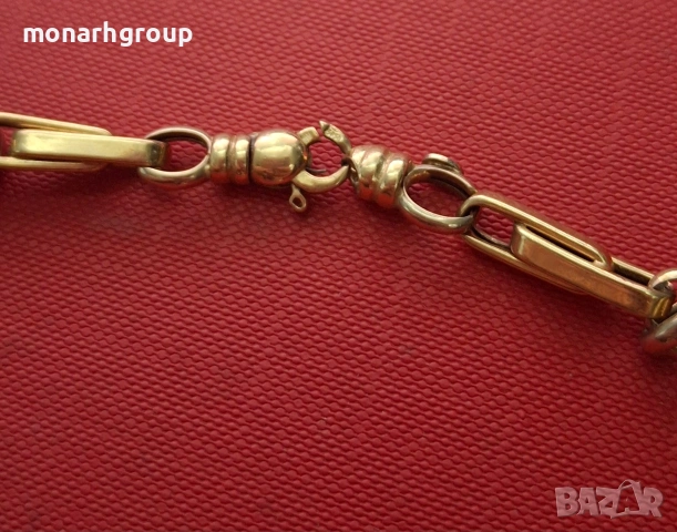 Златен ланец, снимка 3 - Колиета, медальони, синджири - 53059392