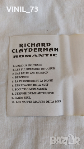 Richard Clayderman – Romantic, снимка 3 - Аудио касети - 44837070