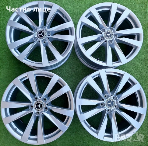 Продавам 4бр оригинални 19-ки джанти за Мерцедес W223,W222,W221,
