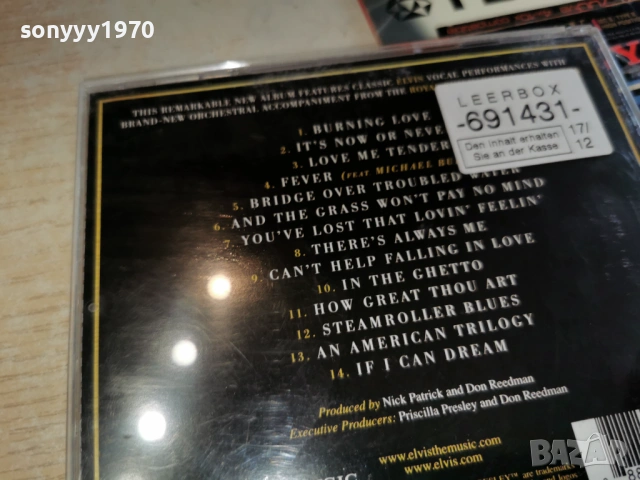 ELVIS CD ВНОС GERMANY 1303261318H2E6R, снимка 8 - CD дискове - 53825168
