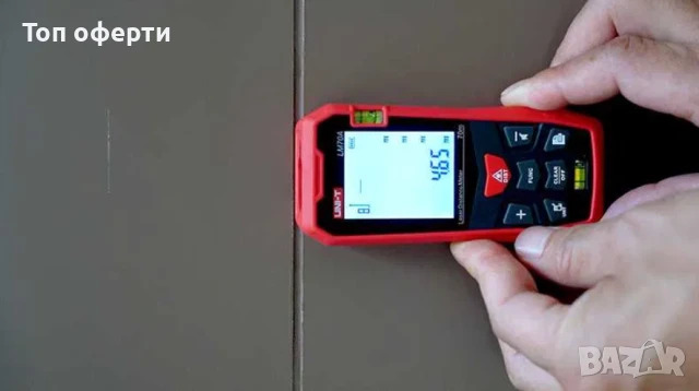 Лазерна Ролетка UNI-T LM50A, снимка 3 - Измервателни инструменти - 51176557