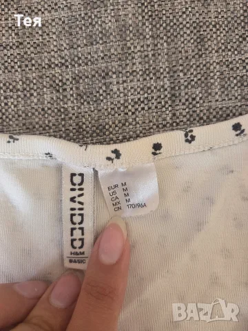Дамски тениски H&M - размер S/M, снимка 2 - Тениски - 56008652