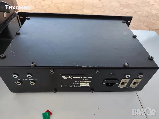 ZECK A-200 крайно стъпало, снимка 5 - Ресийвъри, усилватели, смесителни пултове - 55997949