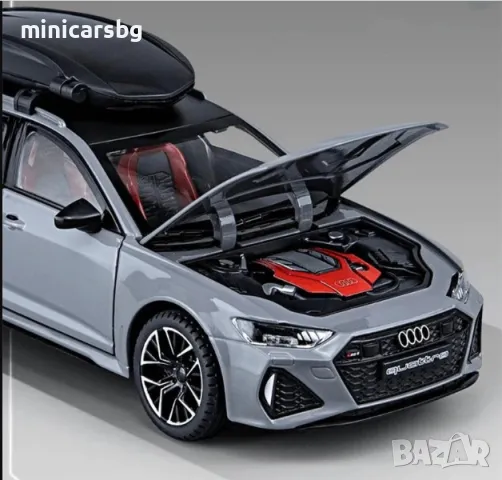 Метални колички: Audi RS6 Avant, снимка 6 - Колекции - 48322499
