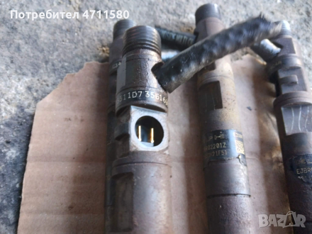 Дюзи 4 броя за Форд Фокус 1.8 tdci 100к.с 2004г , снимка 6 - Части - 53438914