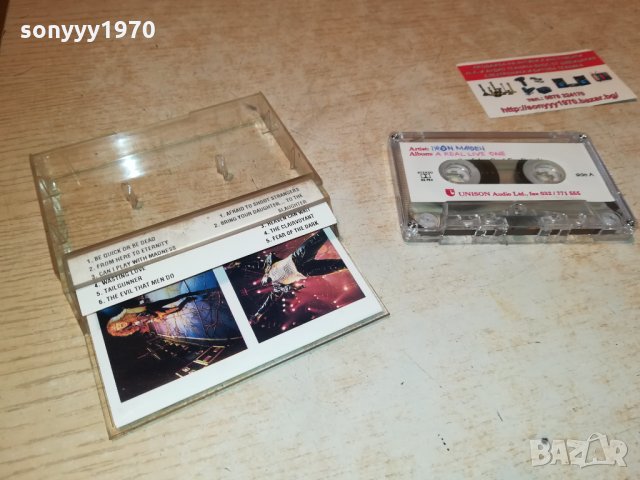 ПОРЪЧАНА-IRON MAIDEN-АУДИОКАСЕТА 1910211107, снимка 2 - Аудио касети - 34512432