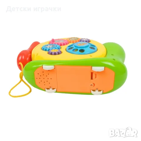 Образователен телефон Охлюв на български език , снимка 8 - Образователни игри - 47803583