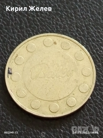 Два жетона токен за игрално казино PRINCESS,BALLY за КОЛЕКЦИЯ ДЕКОРАЦИЯ 26143, снимка 5 - Колекции - 51464233