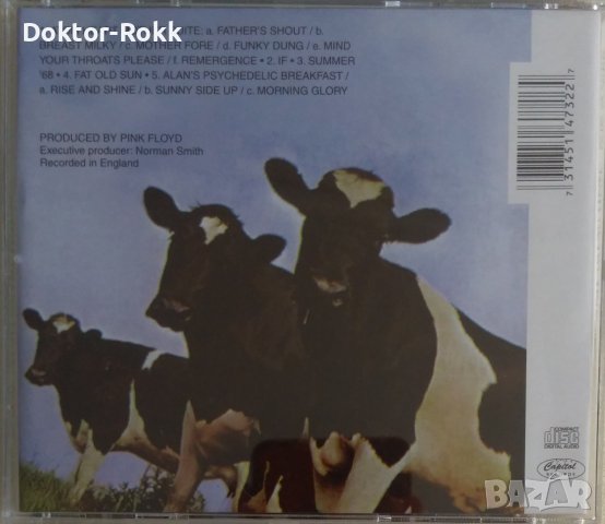 Pink Floyd - Atom Heart Mother (CD), снимка 2 - CD дискове - 39911090