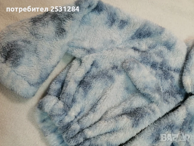 Пухено яке , пролет есен , размер С/М/Л, снимка 3 - Якета - 53520007