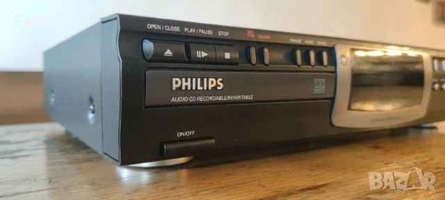 PHILIPS CDR-770 cd player recorder, снимка 2 - Аудиосистеми - 52925620