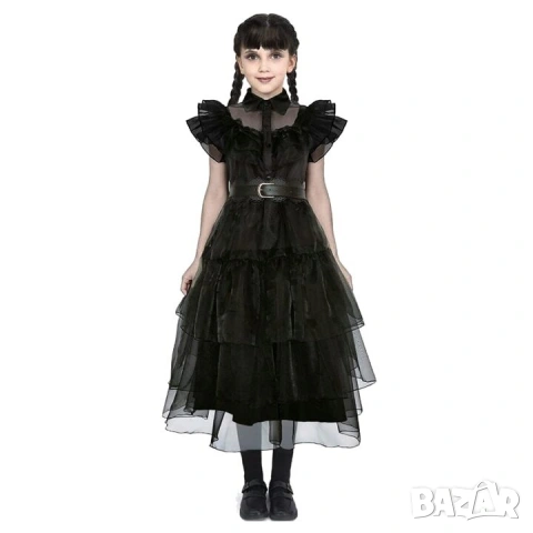 Детска рокля Уензди Адамс, Wednesday