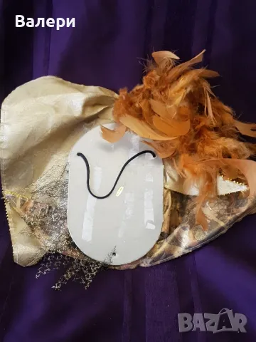 Венецианска маска Порцеланова , снимка 5 - Антикварни и старинни предмети - 49975645