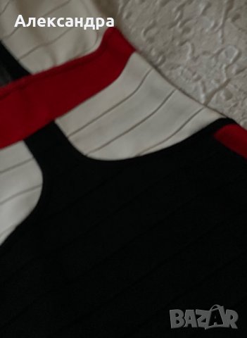 Ластична трицветна рокля, снимка 13 - Рокли - 35873380