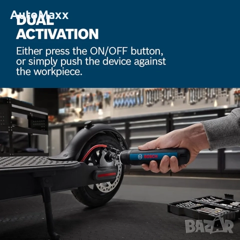 Професионална акумулаторна отвертка Bosch GO 3, снимка 4 - Винтоверти - 52426412