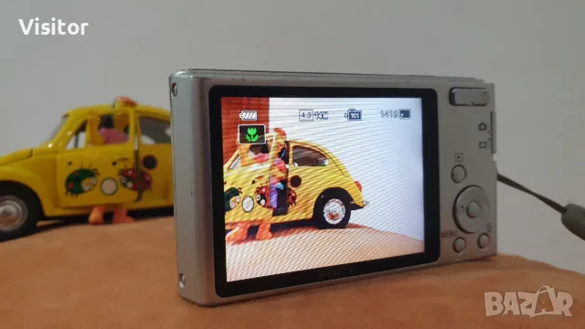 Sony Cyber-Shot DSC-W320 - 14.1 MPx, снимка 5 - Фотоапарати - 55981237