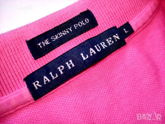 POLO Ralph Lauren Cotton Womens Shirt - L - оригинална дамска тениска, снимка 4 - Тениски - 55879260
