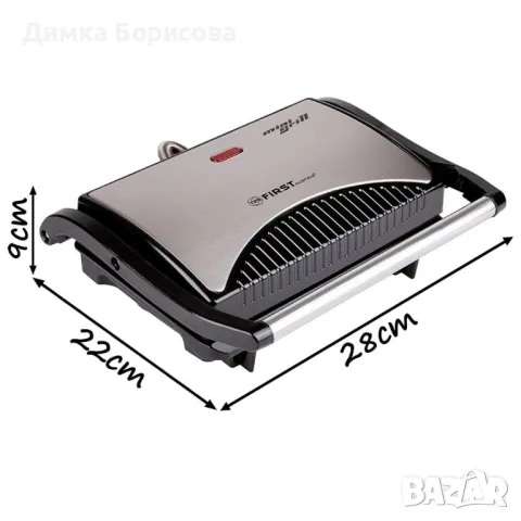 Електрически грил-тостер “First Austria”, снимка 4 - Тостери - 49817406