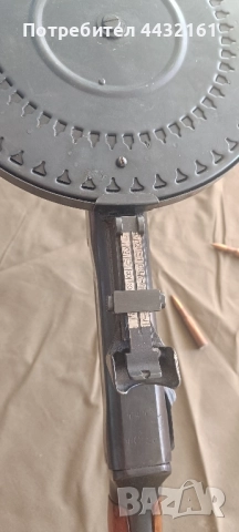 Деактивирана картечница ДП 27, снимка 3 - Други ценни предмети - 51592582