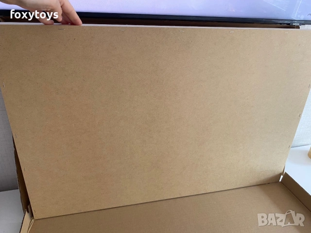 Дефектен дървен рафт, етажерка за колички, 90 отделения, Hot wheels, снимка 7 - Коли, камиони, мотори, писти - 53736218