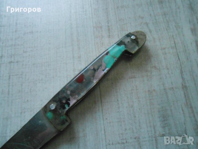 ЛОТ от 2 бр. РЕДКИ стари ножове ! стар нож ОКОПЕН нож ножка ножче, снимка 7 - Колекции - 35744630