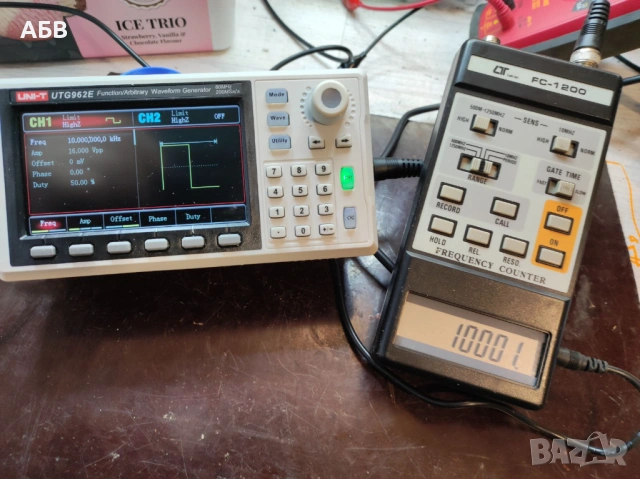 Продава се портативен честотомер / брояч LUTRON FC-1200 до 1.25 Гхц, снимка 5 - Друга електроника - 53069772