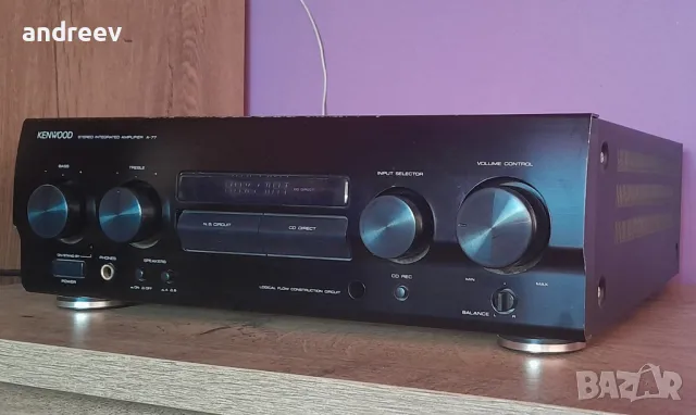 Kenwood A-77 , снимка 1 - Ресийвъри, усилватели, смесителни пултове - 47464203