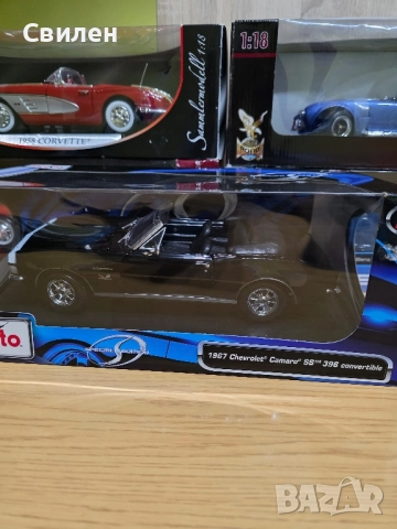 Модели на Chevrolet (1:18), снимка 4 - Колекции - 52319783