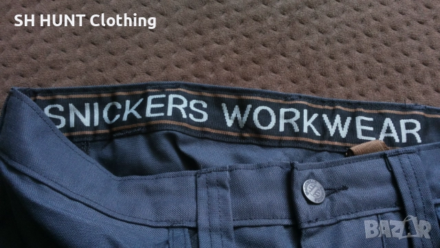 Snickers 6202 Work Stretch Trousers 52 / L работен панталон с от части еластична материя W4-231, снимка 15 - Панталони - 52075902
