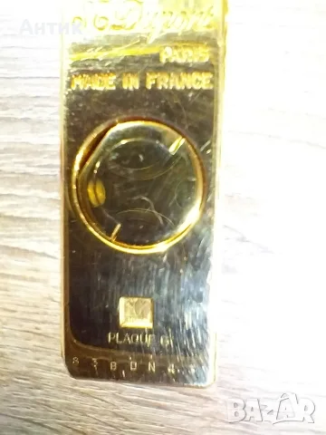 Оригинална запалка S.T. Dupont Paris Ligne 1 Large Gold Hobnail 70-те - Златен обков, снимка 2 - Други ценни предмети - 55710495