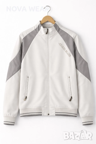 Рядък мъжки спортен сиучър на guess jeans тип softshell/windbreaker