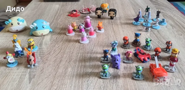 Лот детски фигури (Frozen, Peppa Pig, Paw Patrol)