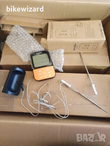 Термометър за грил безжичен с две сонди НОВ, снимка 4 - Барбекюта - 51440863