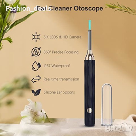 Нов Комплект за отстраняване на ушна кал уши/Безжичен LED осветление/Почистване, снимка 4 - Други - 41361916