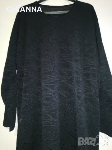СТРАХОТНА ТУНИКА  ЧЕРНО 2XL-3XL
