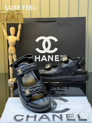 Chanel 🤍Дамски Сандали 