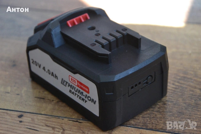 Нова батерия Raider 20V, 4Ah, снимка 2 - Винтоверти - 53660848