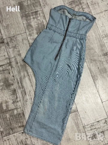 Дънкова рокля, снимка 2 - Рокли - 51838007