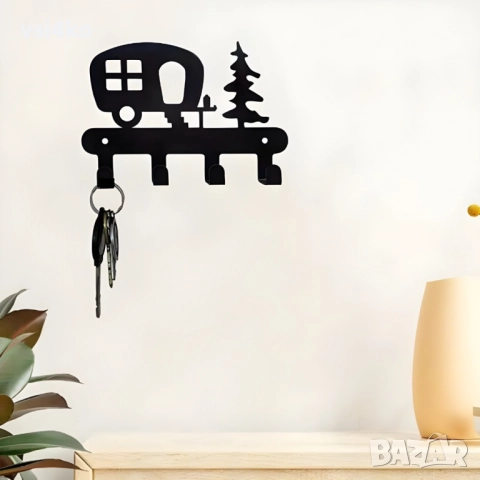 Метална закачалка за ключове - каравана, снимка 3 - Къмпинг мебели - 52922168