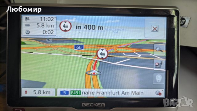 Професионална немска навигация за камион Becker 6" екран, снимка 2 - Други - 41732626