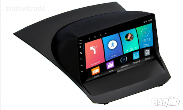 FORD FIESTA 2009-2017 - 9'' Андроид Навигация, 9371