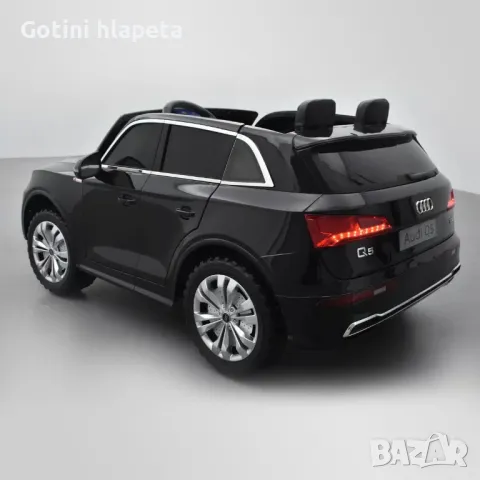  Акумулаторен Двуместна джип Audi Q5 4X4 24V батерия,MP4, снимка 18 - Електрически играчки - 50269121