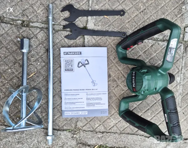 Бъркалка на батерии Parkside, снимка 1