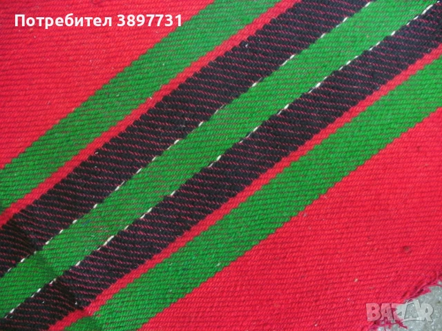 Уникална антична пътека от миналия век ! - вълнена, Нова !, снимка 6 - Антикварни и старинни предмети - 50508757