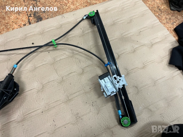 Преден ляв механизъм на стъклото за VW Golf 3 (механичен), снимка 5 - Части - 53607731