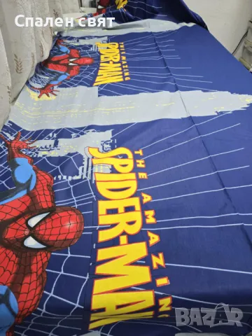 Детски спални комплекти от Ранфорс - 100% памук - Spiderman, снимка 3 - Спално бельо и завивки - 49608725
