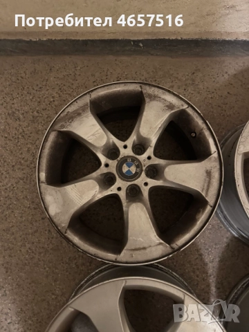 Алуминиеви лети джанти за BMW X3 E83 17-цола E 8Jx17 EH2 само за 350лв. 3417393, снимка 4 - Гуми и джанти - 52515169