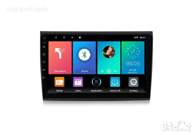 FIAT BRAVO 2007-2012 - 9'' Андроид Навигация, 8825