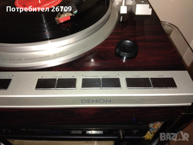Грамофон Denon DP 47F, снимка 4 - Грамофони - 44826854